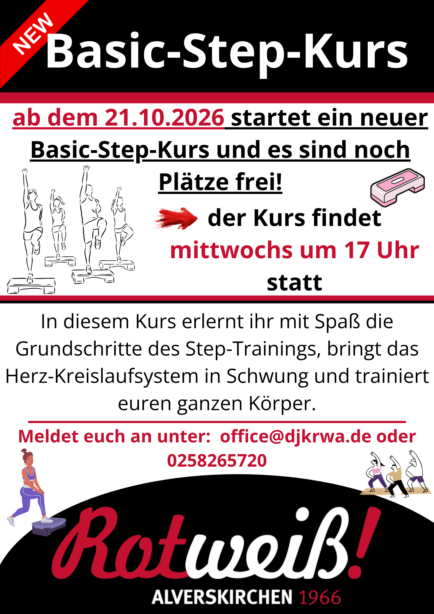 2026 10 12 Step Aerobic